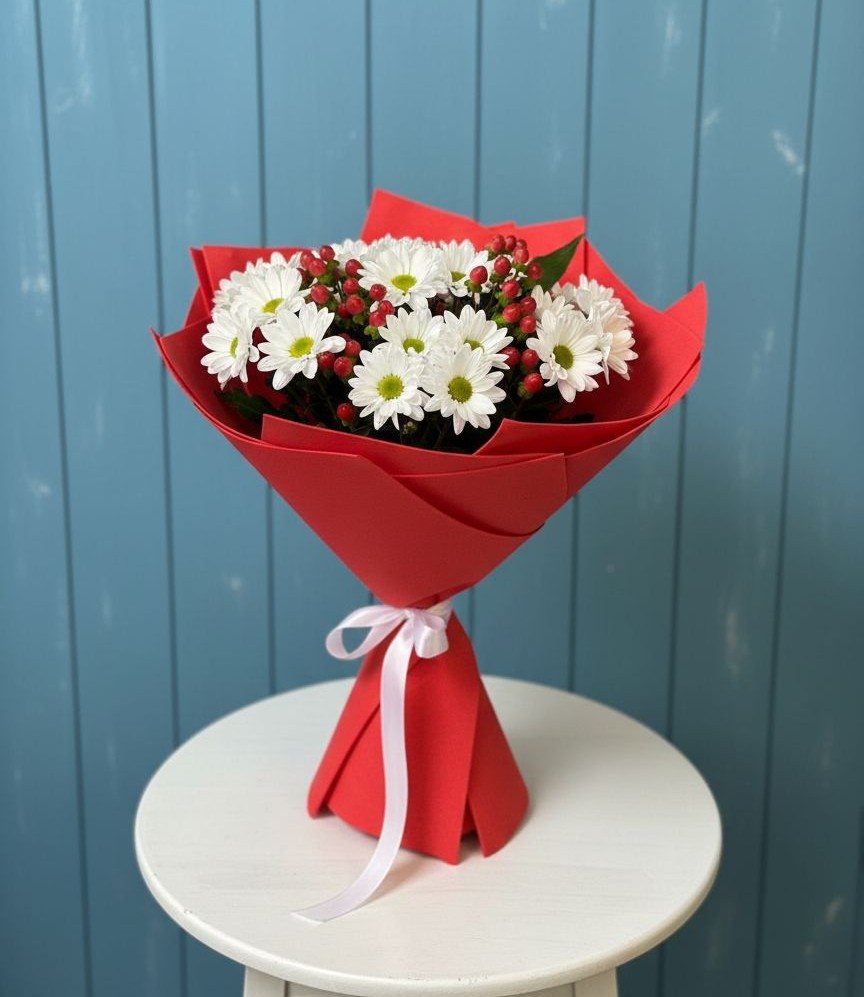 Букет цветов из: Хризантемы в Поселок Ремзавода