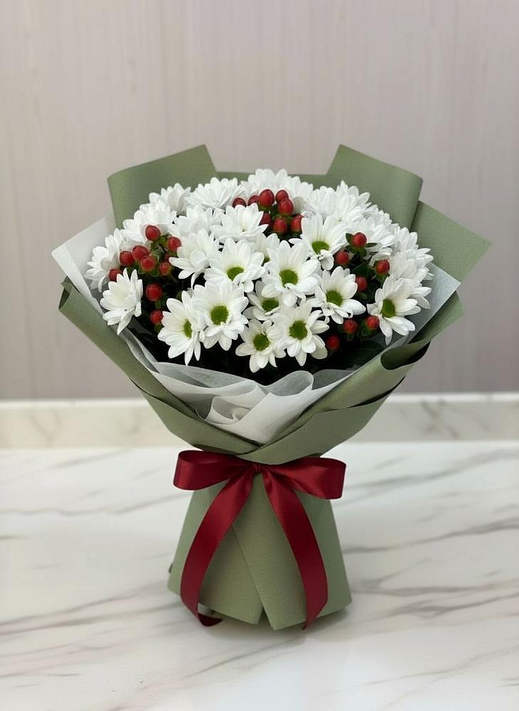 Букет цветов из: Хризантемы в Поселок Ремзавода