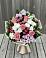 Букет цветов из: Альстромерии, Гвоздики, Розы и Хризантемы в Поселок Ремзавода
