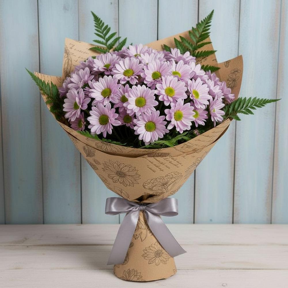 Букет цветов из: Хризантемы в Поселок Ремзавода
