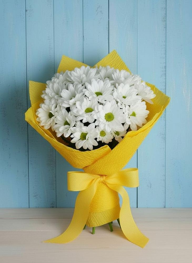 Букет цветов из: Хризантемы в Поселок Ремзавода