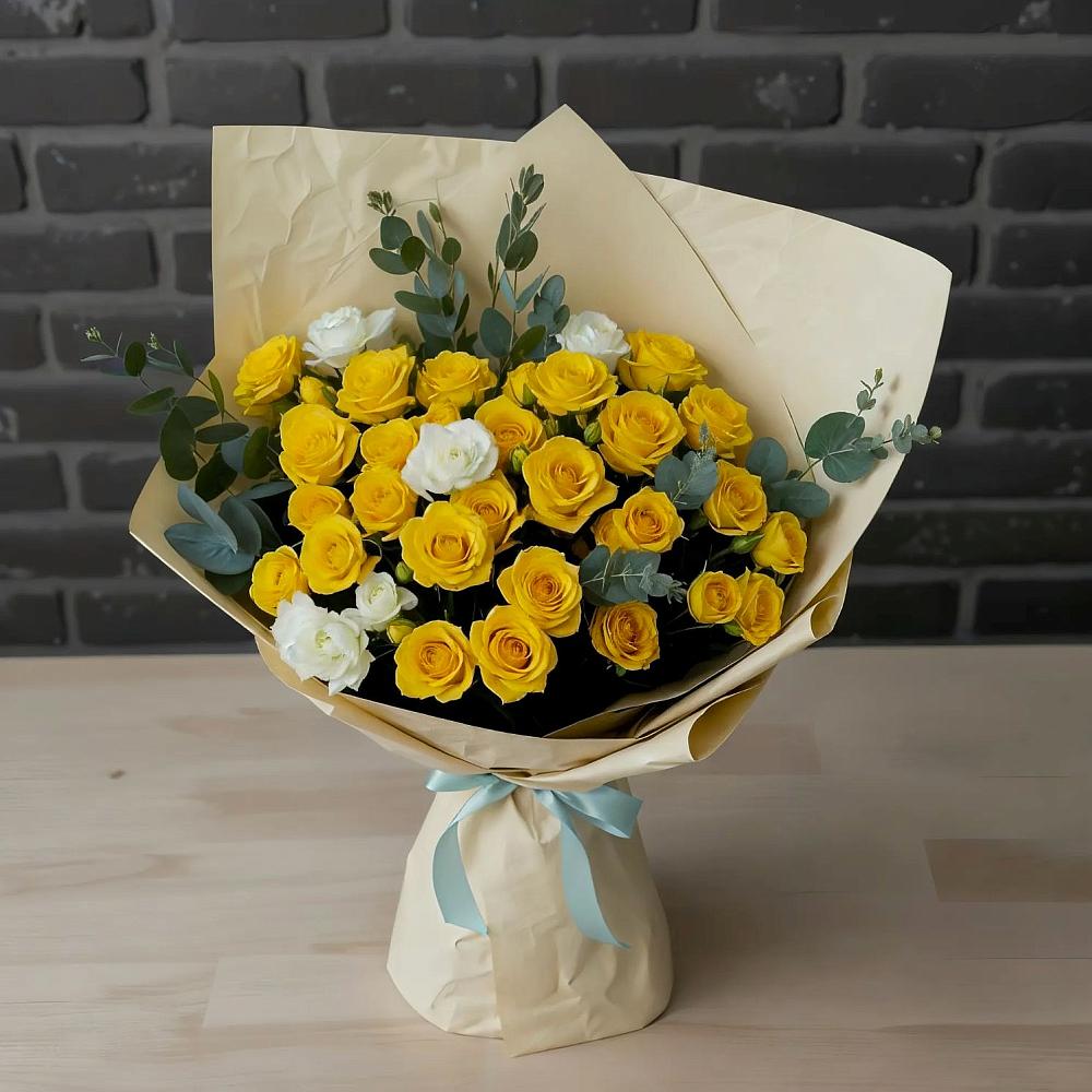 Букет цветов из: Розы в Поселок Ремзавода