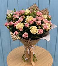 Букет цветов из:  Розы в Поселок Ремзавода