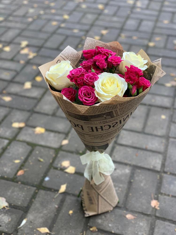 Букет цветов из: Розы в Поселок Ремзавода