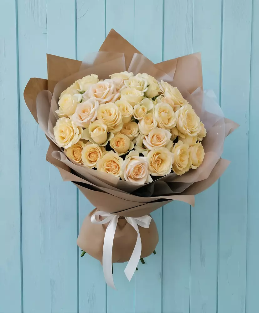 Букет Кремовое облако в Поселок Ремзавода