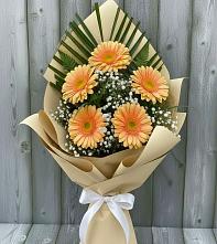 Букет цветов из:  Герберы в Поселок Ремзавода